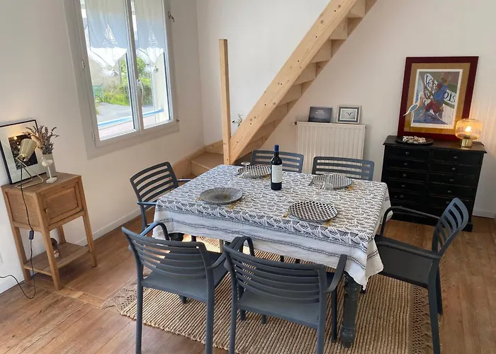 度假居 La Maison Bleue Vacance Et Jardin, La A 550 M